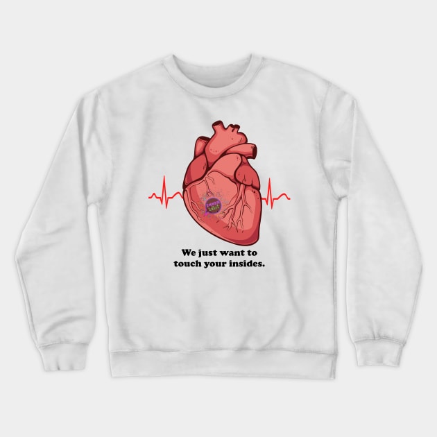 Your Insides Crewneck Sweatshirt by Inner Idiot